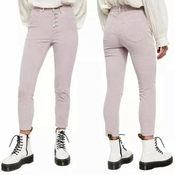 Free People Denim - NWT Free People $88 We The Free Women Jeans 25 Sun Chaser Cord Skinny Lilac